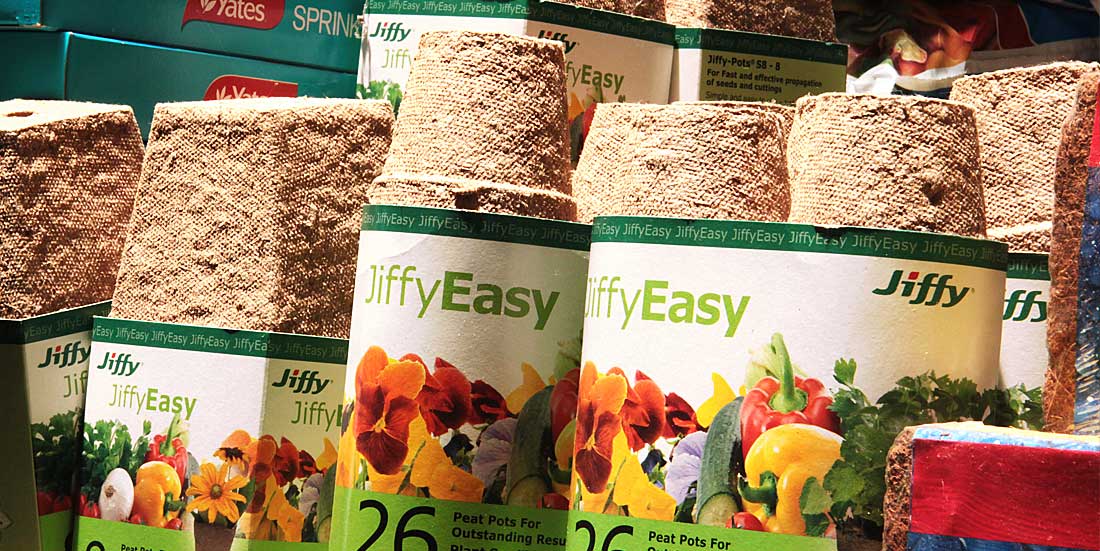 store display of jiffy pods